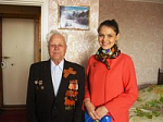 Cотрудники ОАО «Водоканал-Чита» поздравили ветеранов Великой отечественной войны с 70-летием Победы